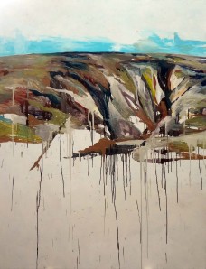 Robert Habel, Palmer Landscape 3, 2011, oil on canvas, 140 x 127cm. Image courtesy of the artist.